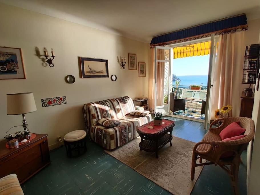 Vintage Flat On Villefranche Bay - Free Car Park Dış mekan fotoğraf