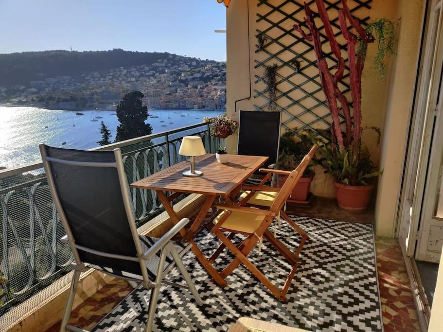 Vintage Flat On Villefranche Bay - Free Car Park Dış mekan fotoğraf