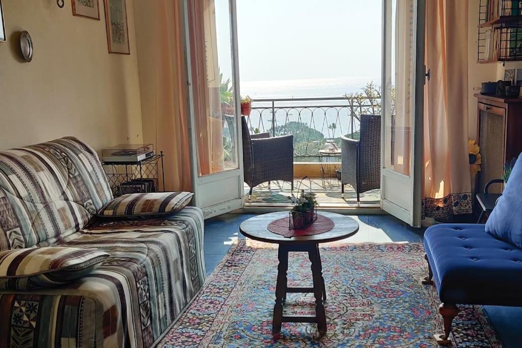 Vintage Flat On Villefranche Bay - Free Car Park Dış mekan fotoğraf