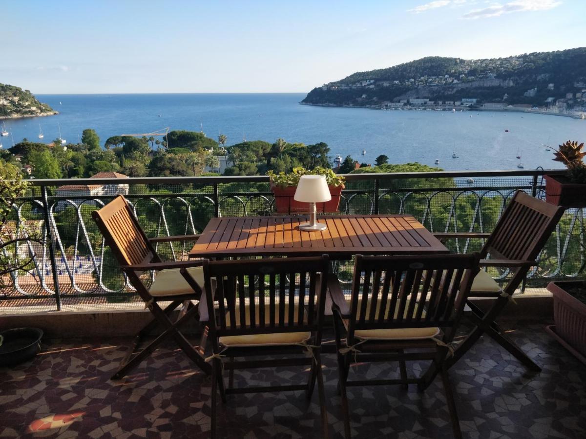 Vintage Flat On Villefranche Bay - Free Car Park Dış mekan fotoğraf