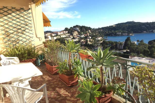 Vintage Flat On Villefranche Bay - Free Car Park Dış mekan fotoğraf