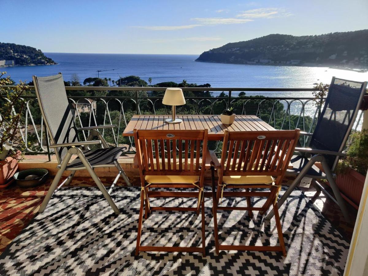 Vintage Flat On Villefranche Bay - Free Car Park Dış mekan fotoğraf