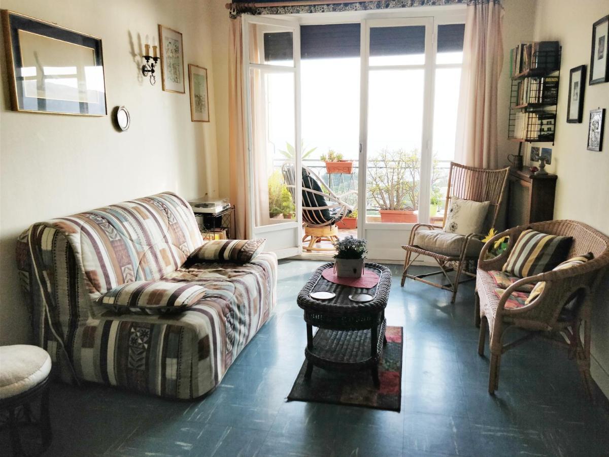 Vintage Flat On Villefranche Bay - Free Car Park Dış mekan fotoğraf